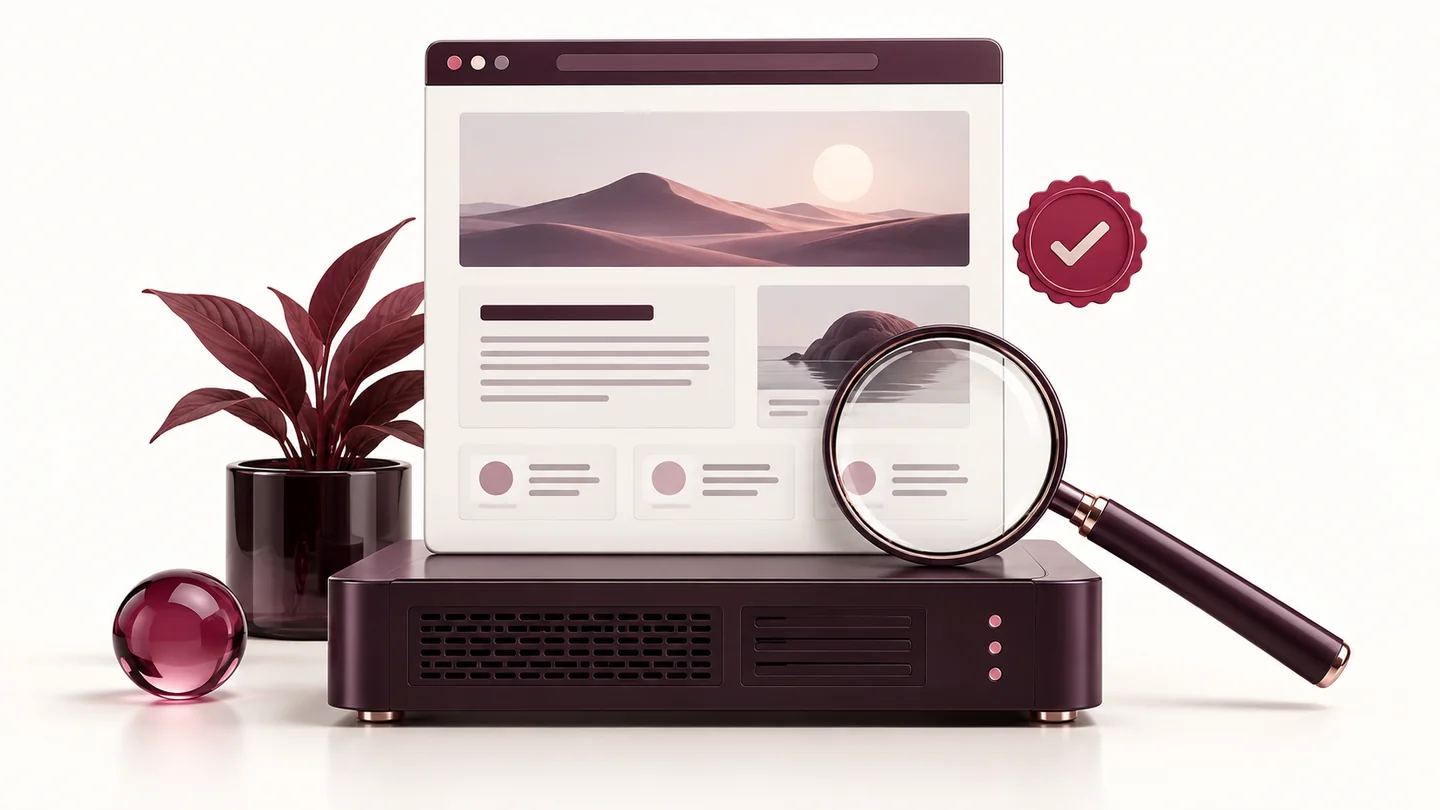 Проверка страницы сайта и технической основы — иллюстрация SEO-аудита